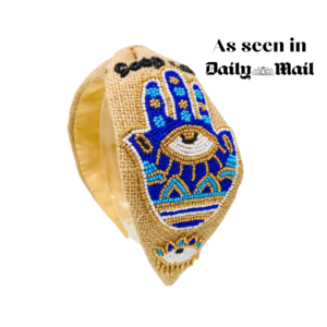 Hessian Good Karma Headband - Image 2